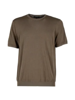 Baci & Abbracci T-shirt girocollo da uomo in maglia