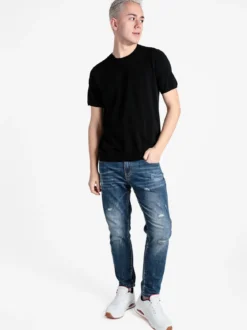 Baci & Abbracci T-shirt girocollo da uomo in maglia