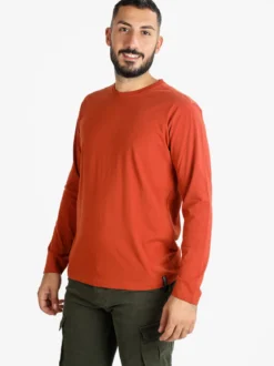 Baci & Abbracci T-shirt manica lunga uomo in cotone