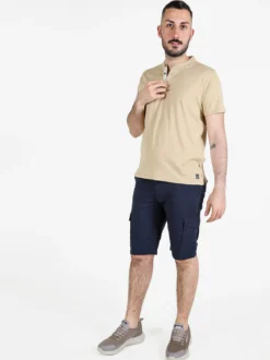 Baci & Abbracci T-shirt uomo con bottoncini sullo scollo