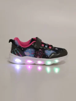 Bacio & Bacio Sneakers da bambina con chiusura a strappo e luci