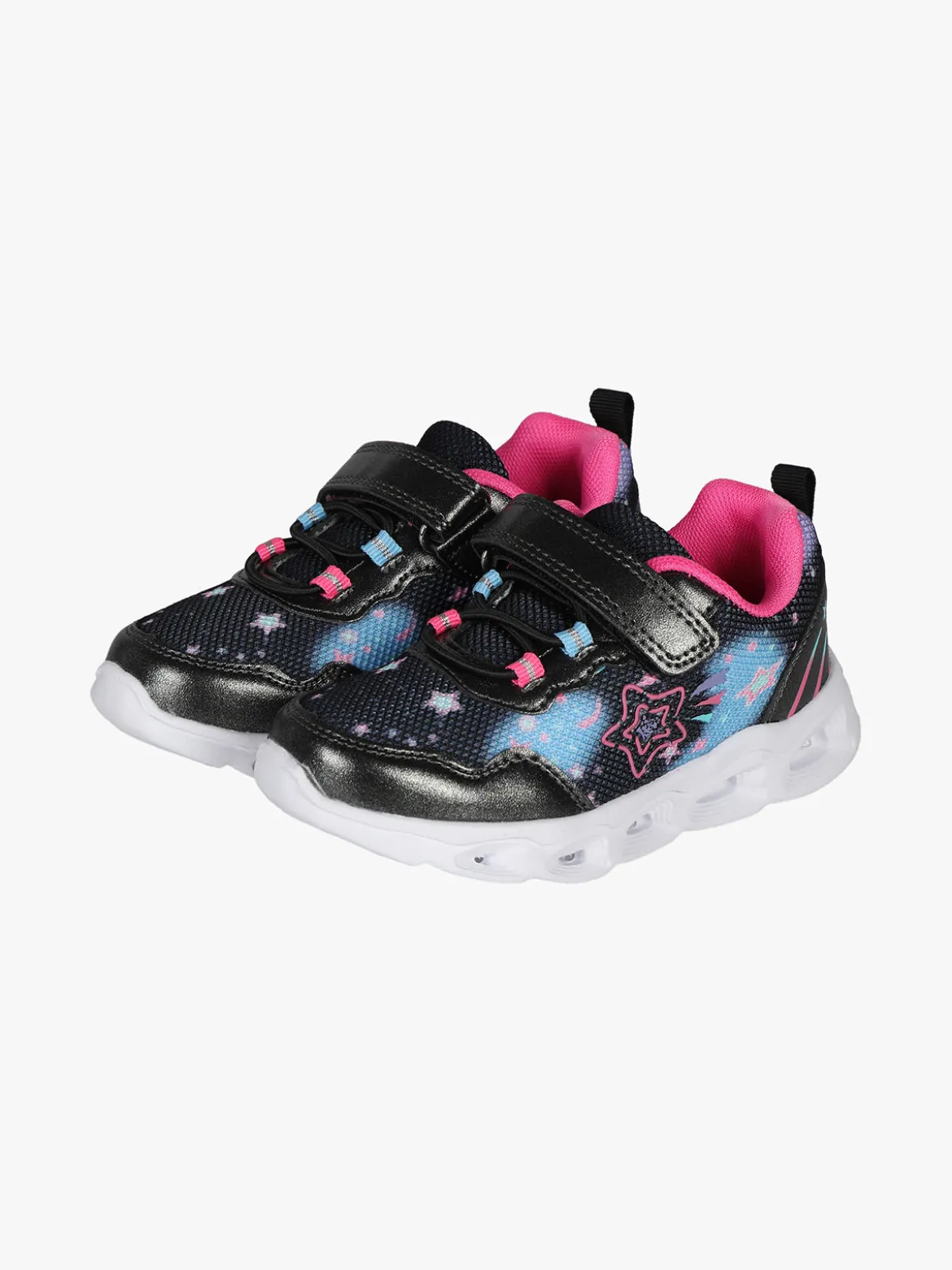 Bacio & Bacio Sneakers da bambina con chiusura a strappo e luci