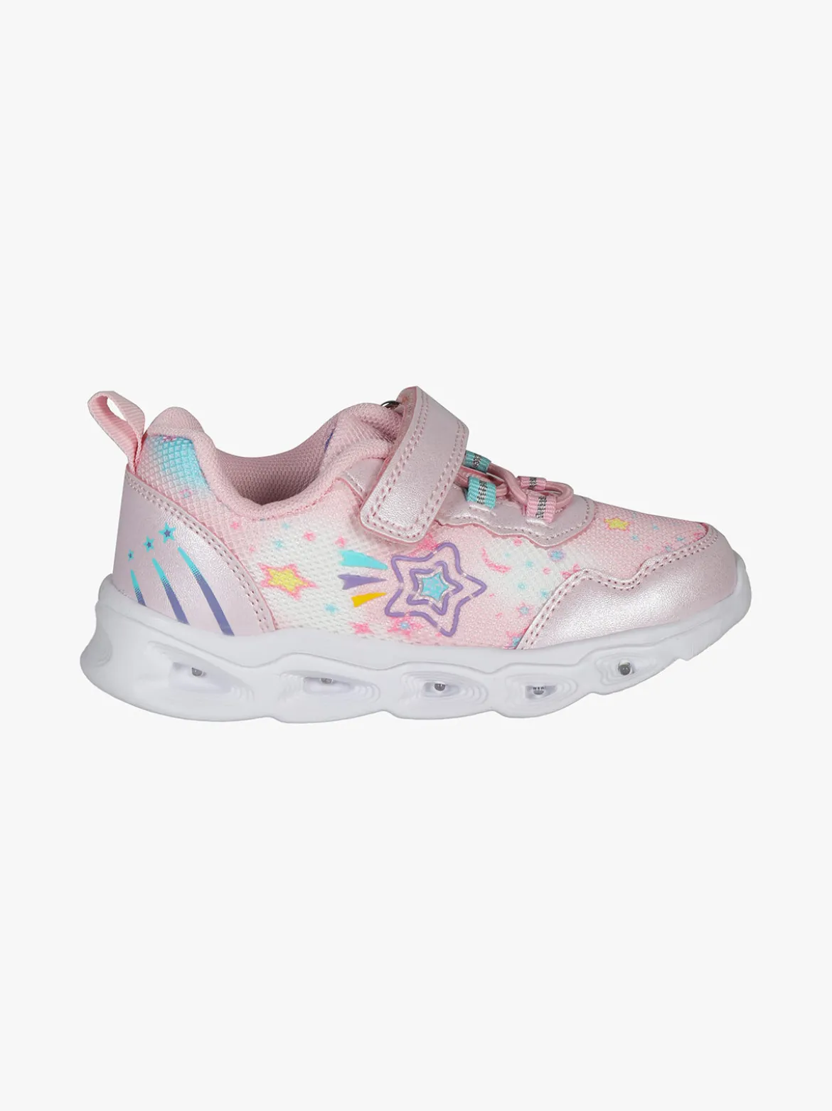 Bacio & Bacio Sneakers da bambina con chiusura a strappo e luci