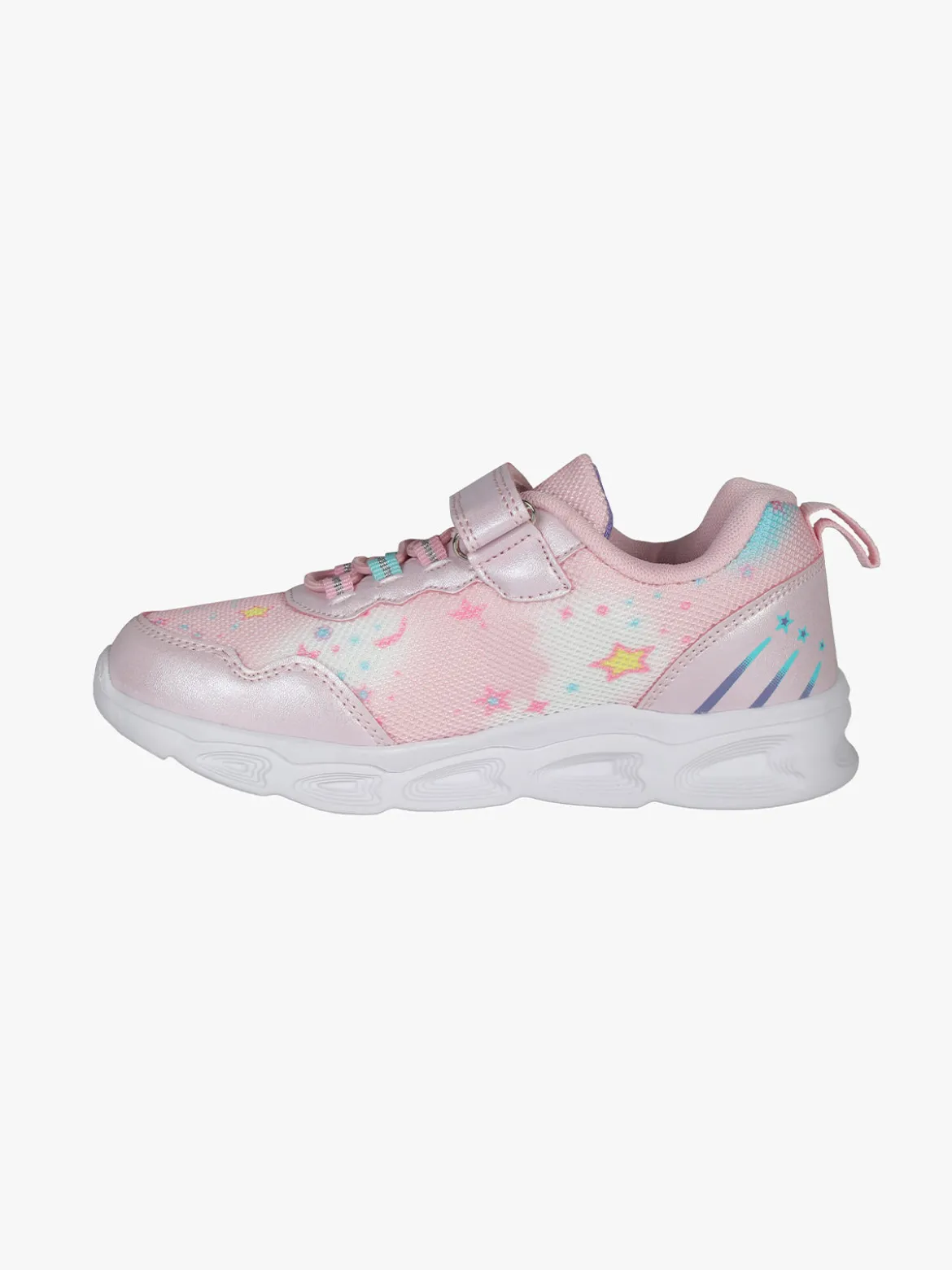 Bacio & Bacio Sneakers da ragazza con chiusura a strappo e luci