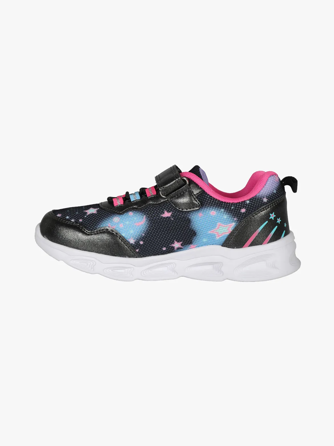 Bacio & Bacio Sneakers da ragazza con chiusura a strappo e luci