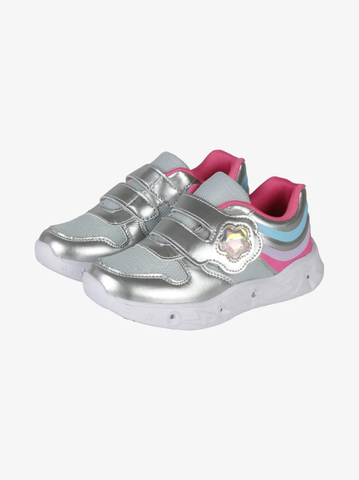 Bacio & Bacio Sneakers da ragazza con luci e strappo