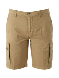 Bad Boys Bermuda da uomo in cotone con tasconi laterali - khaki