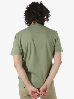 Bad Boys Maglia da uomo in cotone a maniche corte con taschino - militare