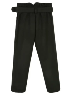 Bad Girl Pantaloni da bambina a vita alta con cintura