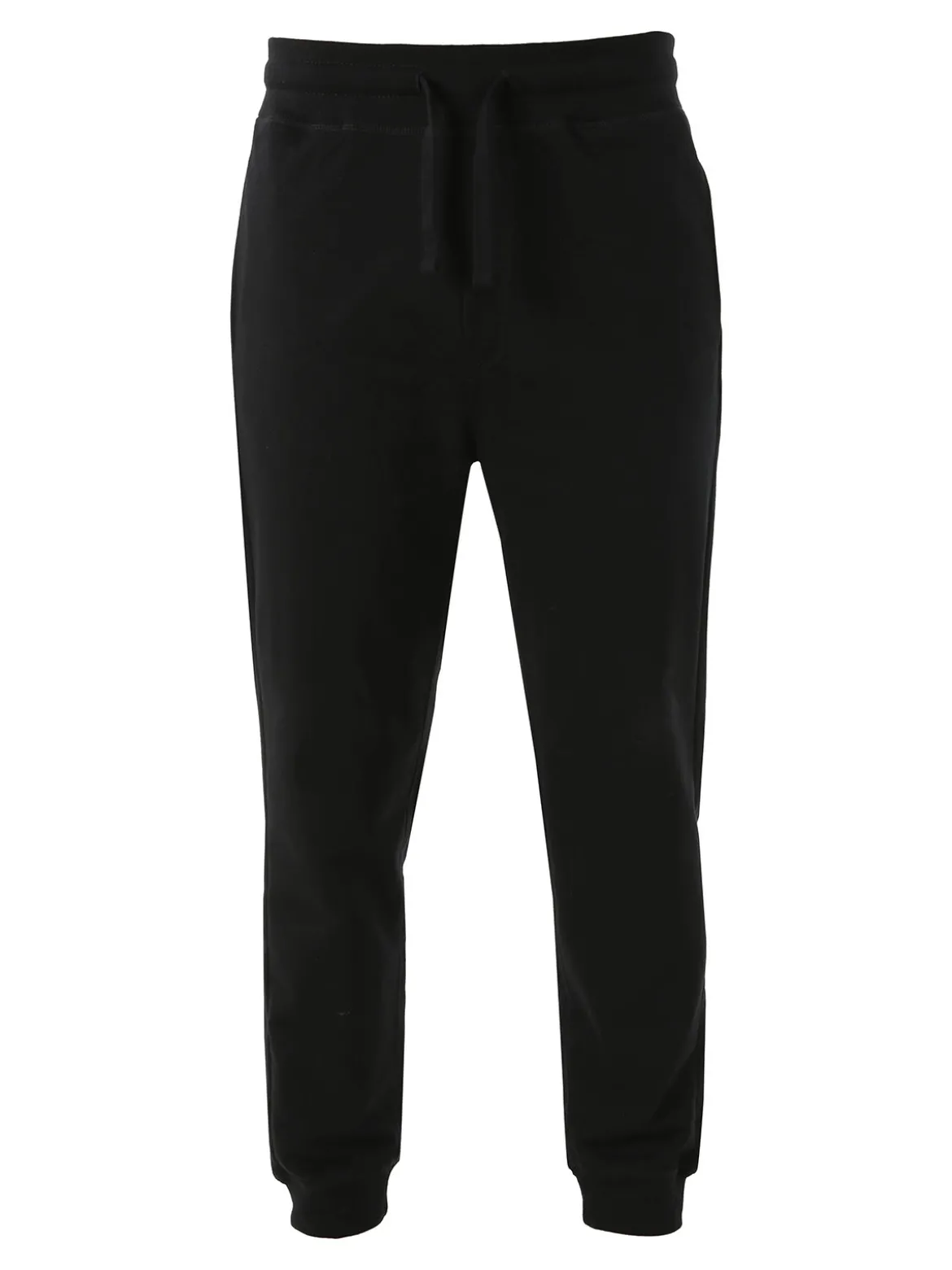 Baker'S Pantaloni tuta da uomo con coulisse e polsini - nero