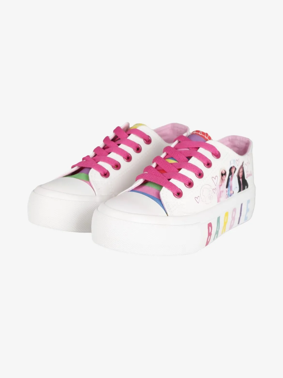 Barbie Sneakers da bambina con zeppa