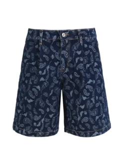 Baseventi Shorts donna in jeans a palazzo