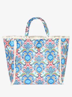 Basile Borsa da mare colorata in tessuto