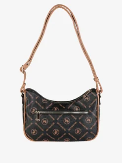 B.Cavalli Borsa donna a mezza luna con scritte