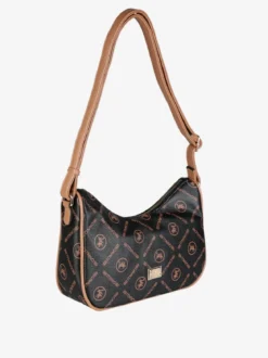 B.Cavalli Borsa donna a mezza luna con scritte