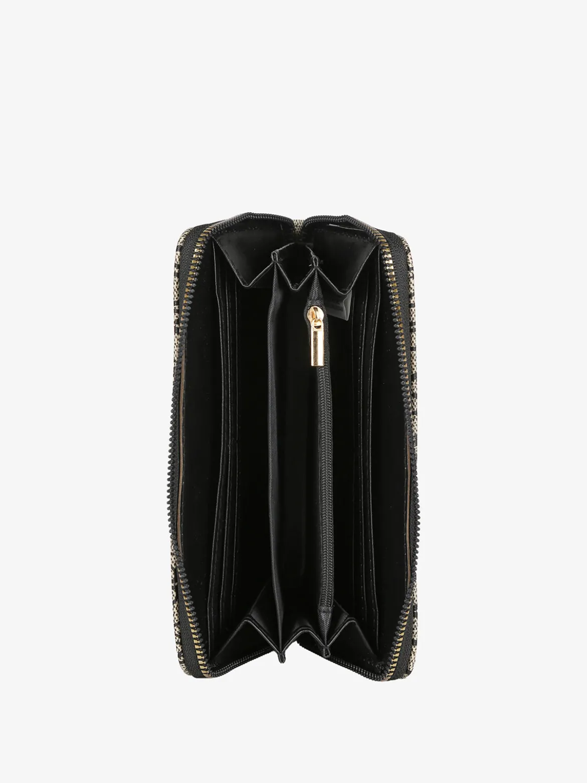 B.Cavalli Portafoglio da donna con stampe - fango