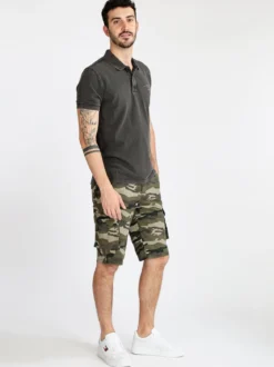 Be Board Bermuda militare da uomo con tasconi