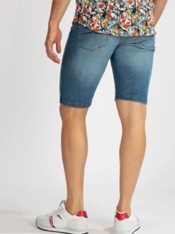 Be Board Bermuda uomo stretch in jeans