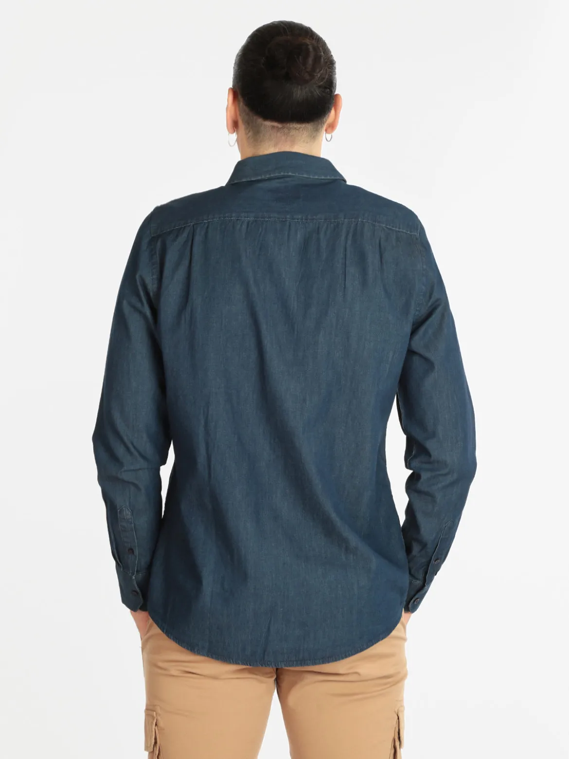 Be Board Camicia da uomo in jeans