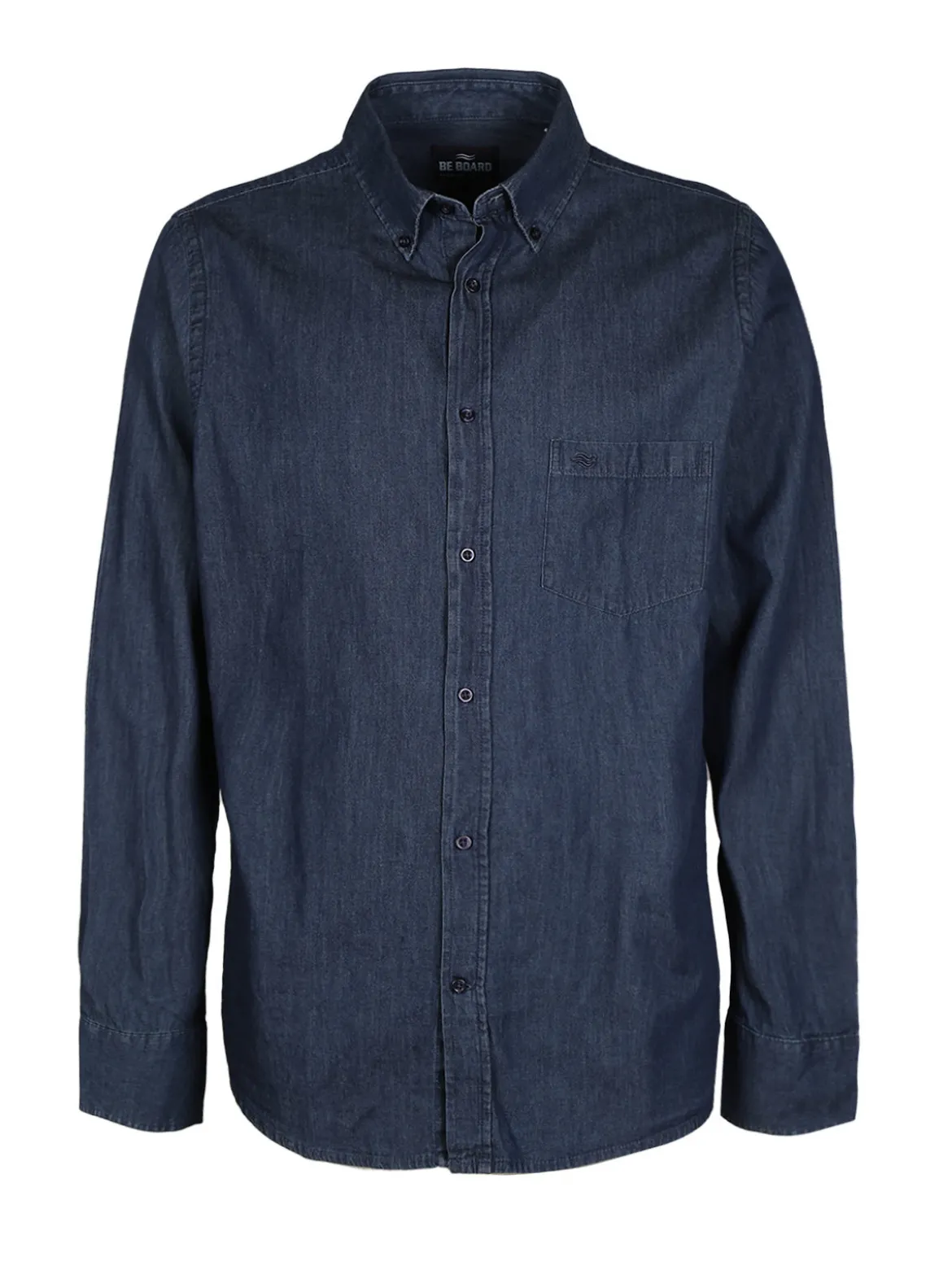 Be Board Camicia da uomo in jeans