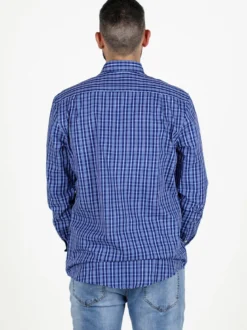 Be Board Camicia da uomo regular fit a fantasia