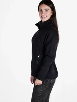 Be Board Felpa donna a collo alto con zip