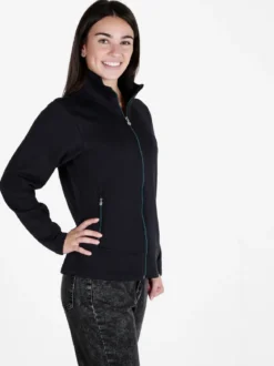 Be Board Felpa donna a collo alto con zip