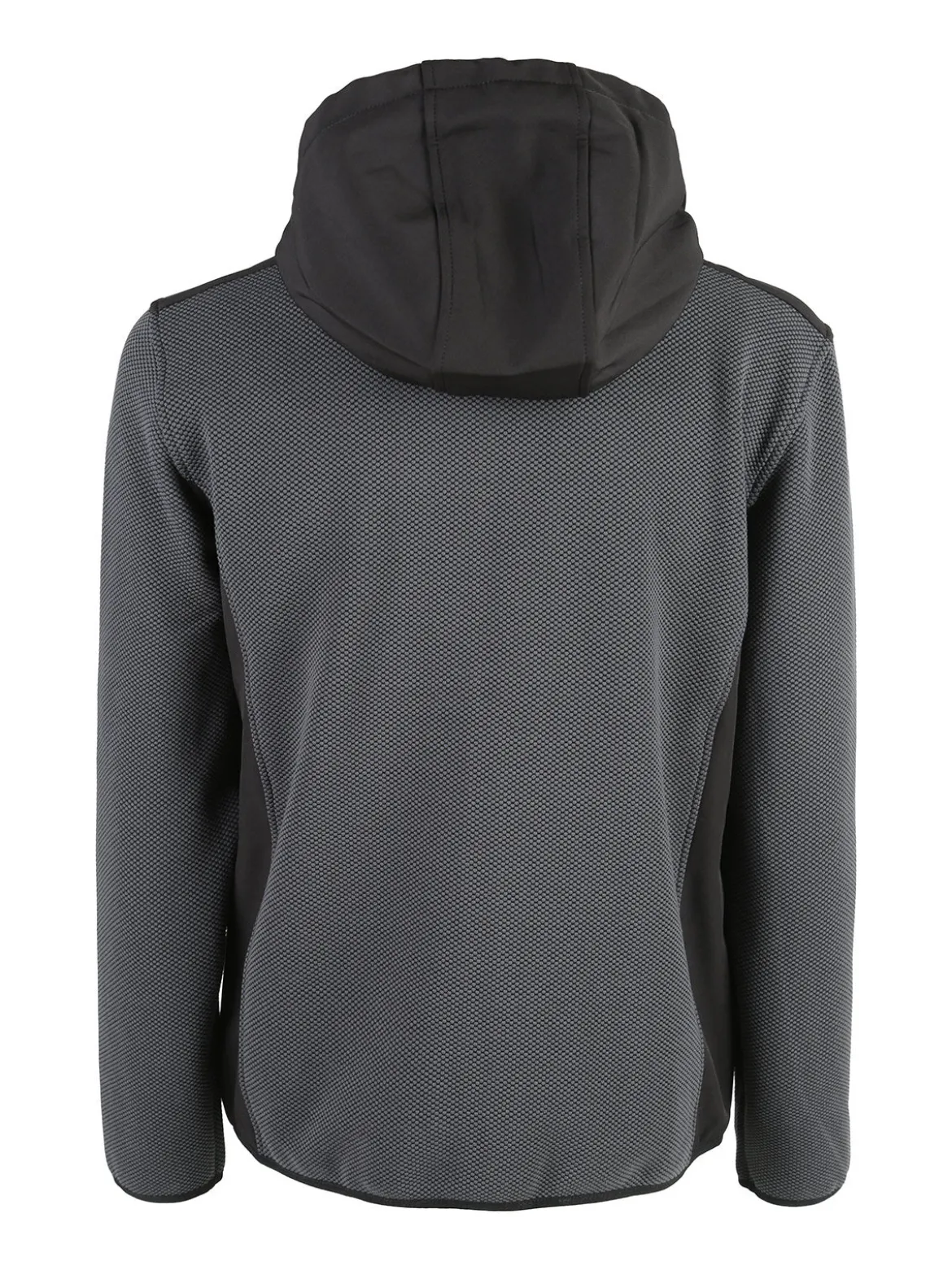 Be Board Felpa invernale da uomo con cappuccio e zip - grigio scuro