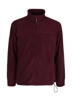Be Board Felpa uomo in pile a collo alto con zip