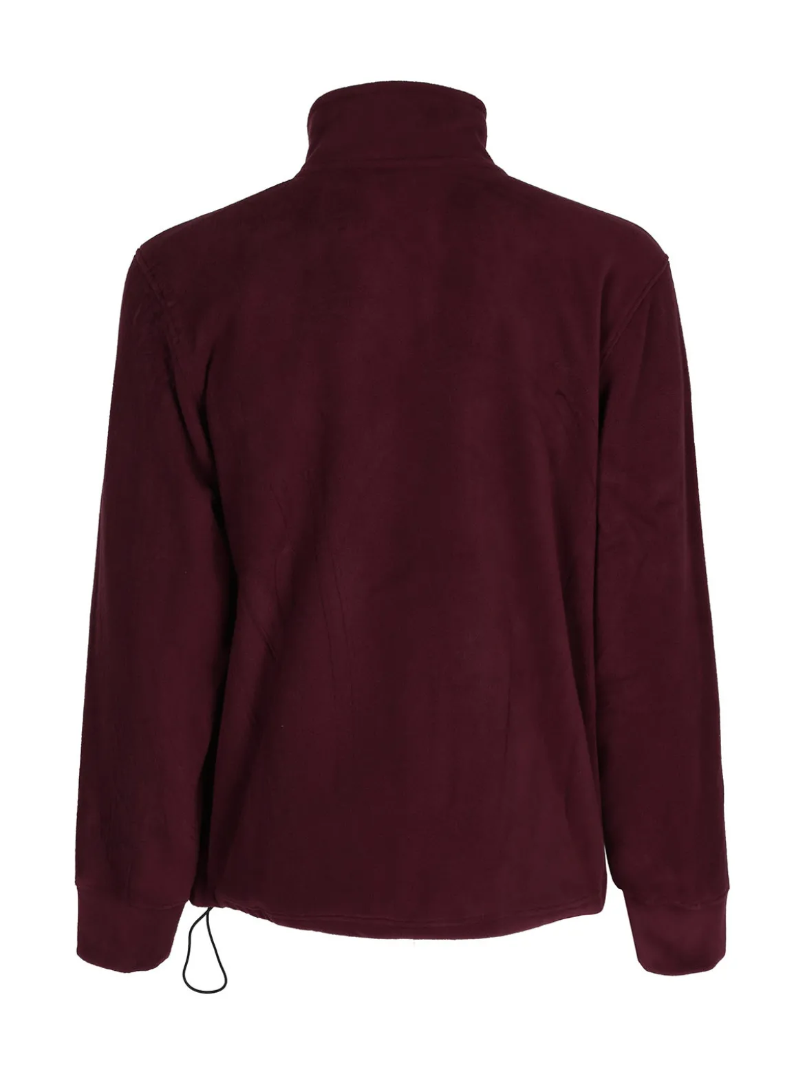 Be Board Felpa uomo in pile a collo alto con zip
