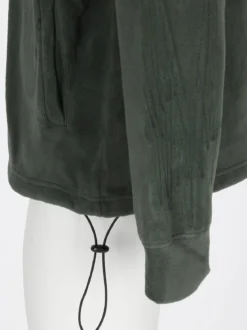 Be Board Felpa uomo in pile a collo alto con zip