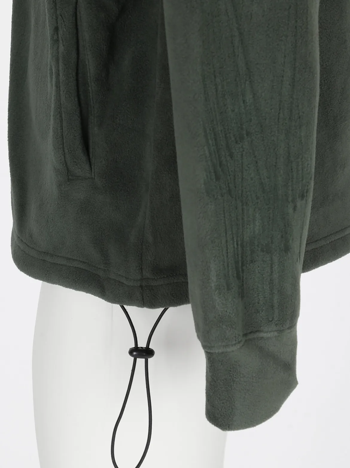 Be Board Felpa uomo in pile a collo alto con zip