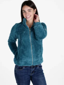 Be Board Giacca donna in ecopelliccia con zip