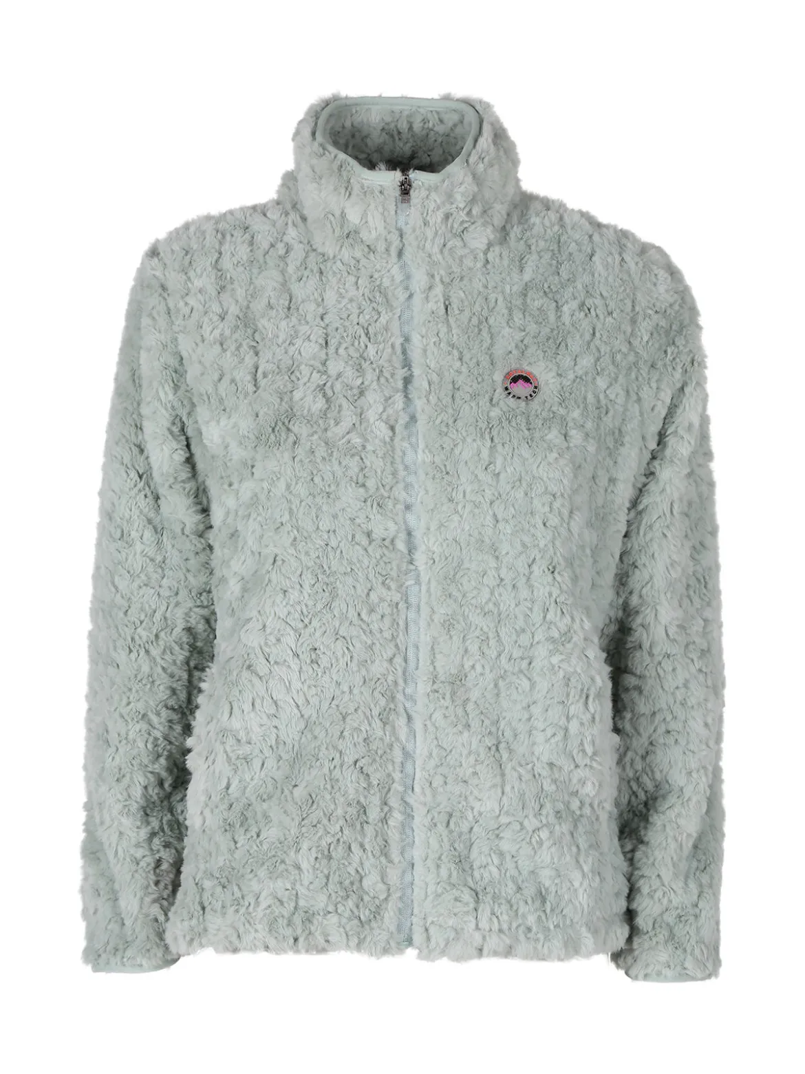 Be Board Giacca donna sportiva in ecopelo con zip
