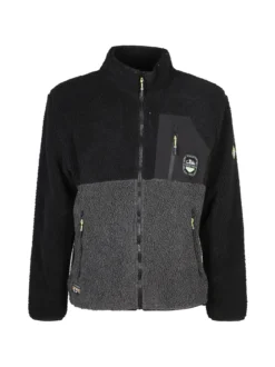 Be Board Giacca teddy sportiva da uomo con zip