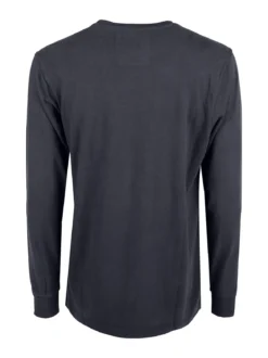 Be Board Maglia girocollo da uomo in cotone - blu scuro
