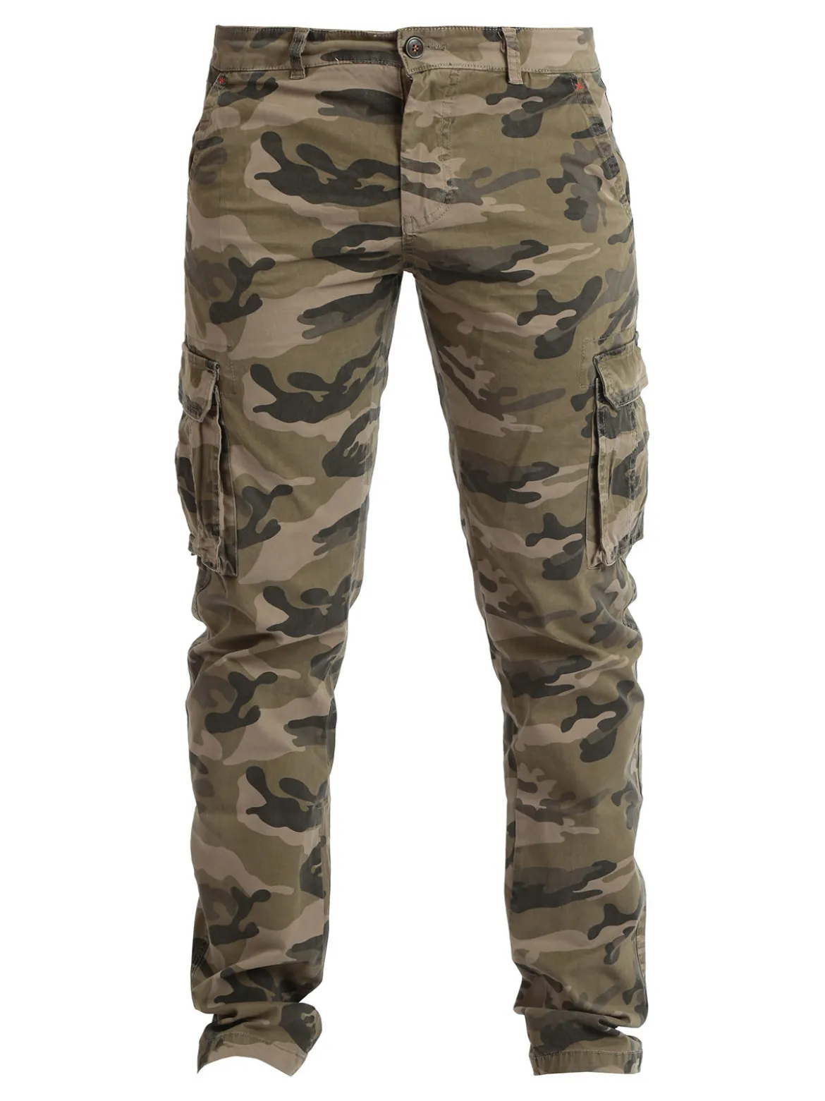 Be Board Pantaloni mimetici cargo da uomo