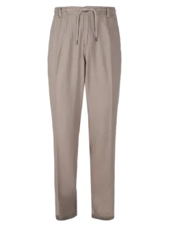 Be Board Pantaloni uomo in misto lino con coulisse