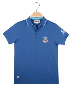 Be Board Polo da bambino a manica corta con scritta