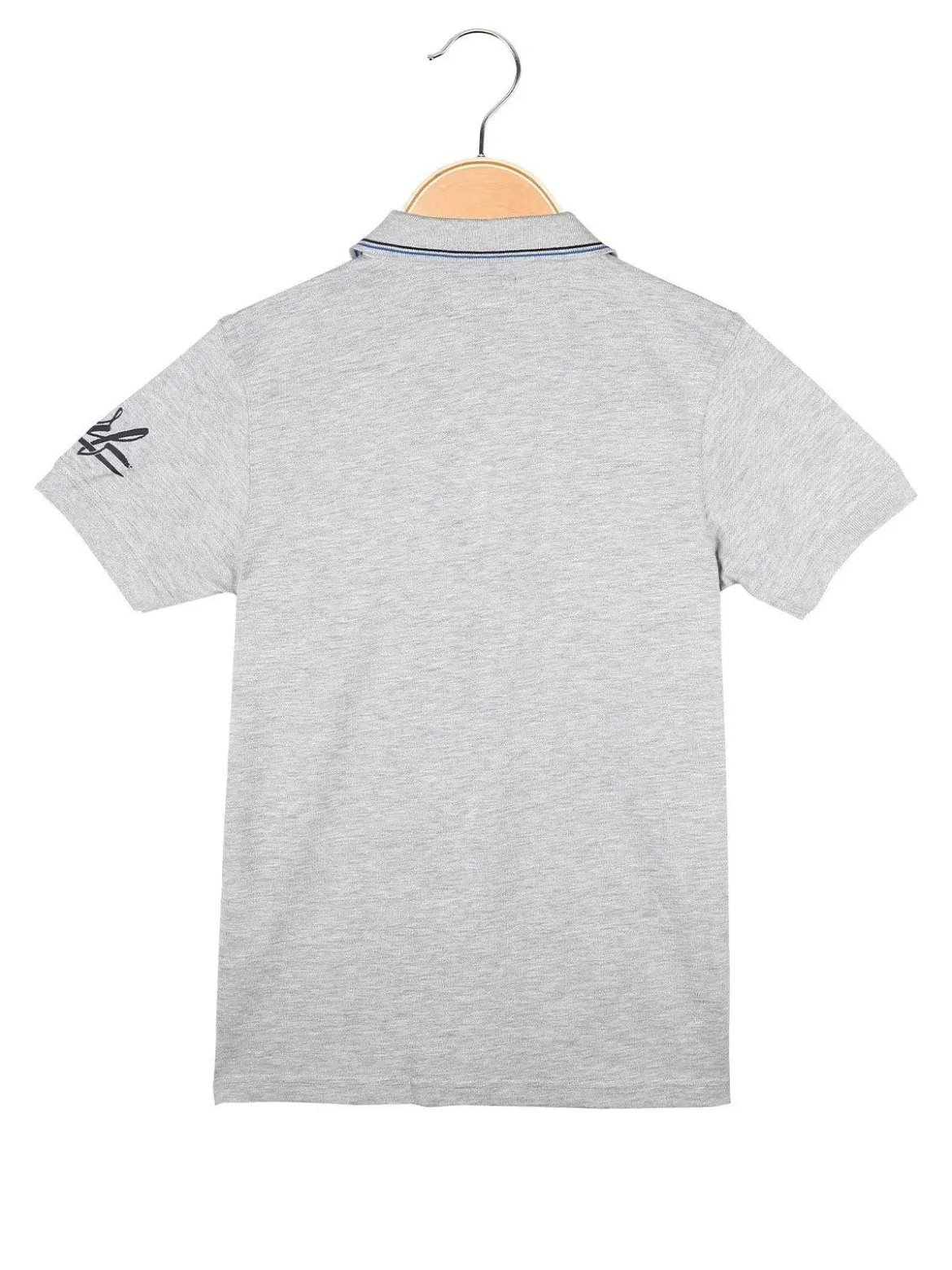 Be Board Polo da bambino a manica corta con scritta