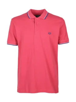 Be Board Polo da uomo in cotone a maniche corte