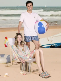 Be Board T-shirt girocollo da uomo in cotone