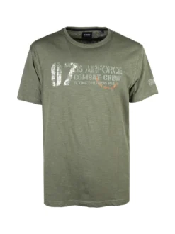 Be Board T-shirt girocollo da uomo in cotone con stampa