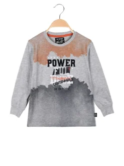Be Board T-shirt manica lunga da bambino con stampa