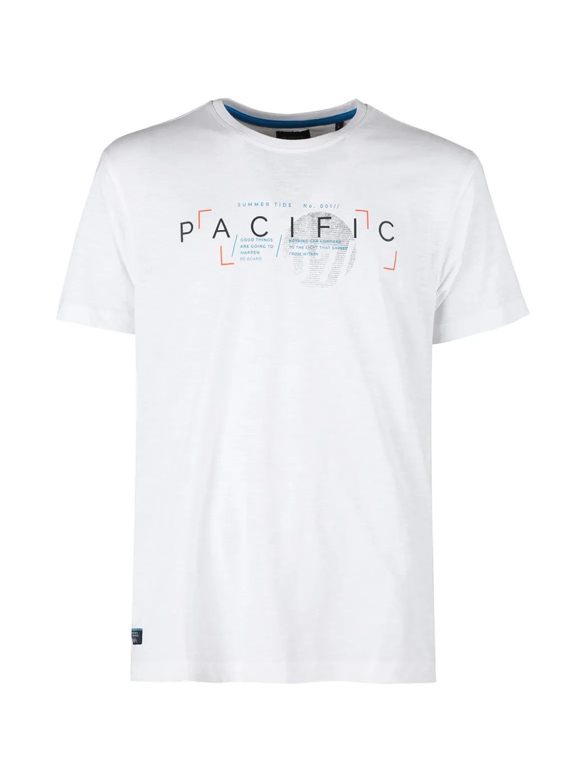 Be Board T-shirt uomo in cotone con stampa scrtita