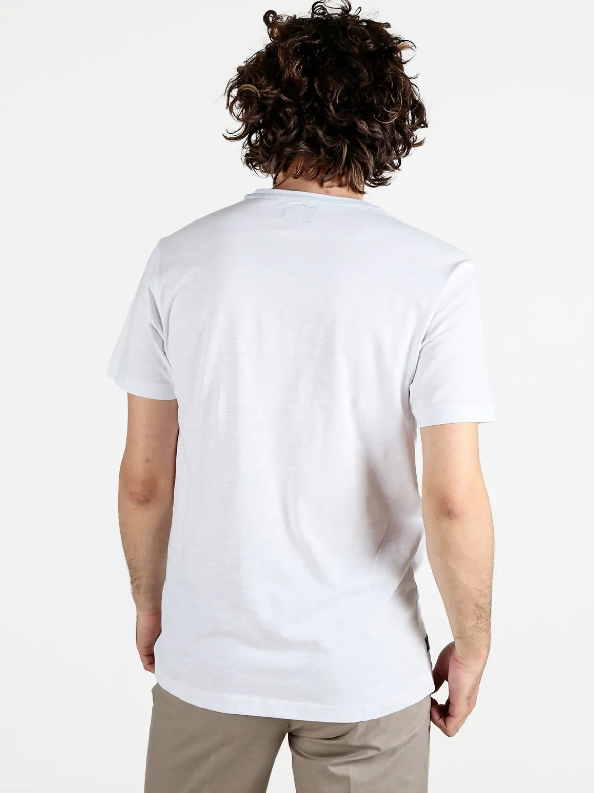 Be Board T-shirt uomo in cotone con stampa scrtita
