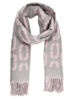 Bella & Accessori Sciarpa da donna lurex con frange