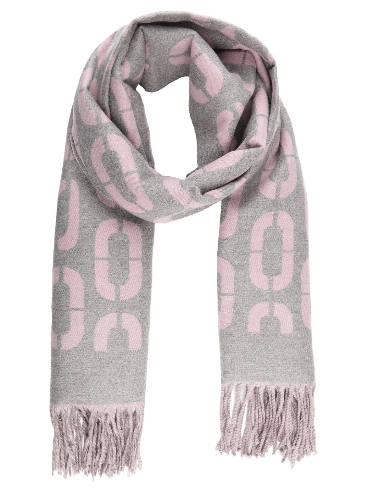 Bella & Accessori Sciarpa da donna lurex con frange