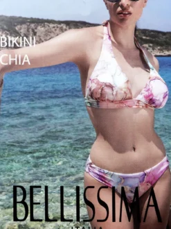 Bellissima CHIA Bikini donna coppa B con allacciatura al collo