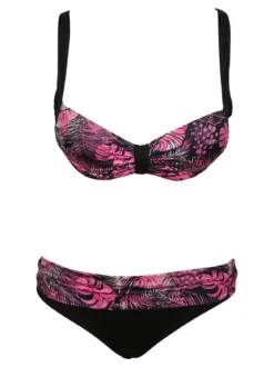 Bellissima Costume bikini donna imbottito taglie forti
